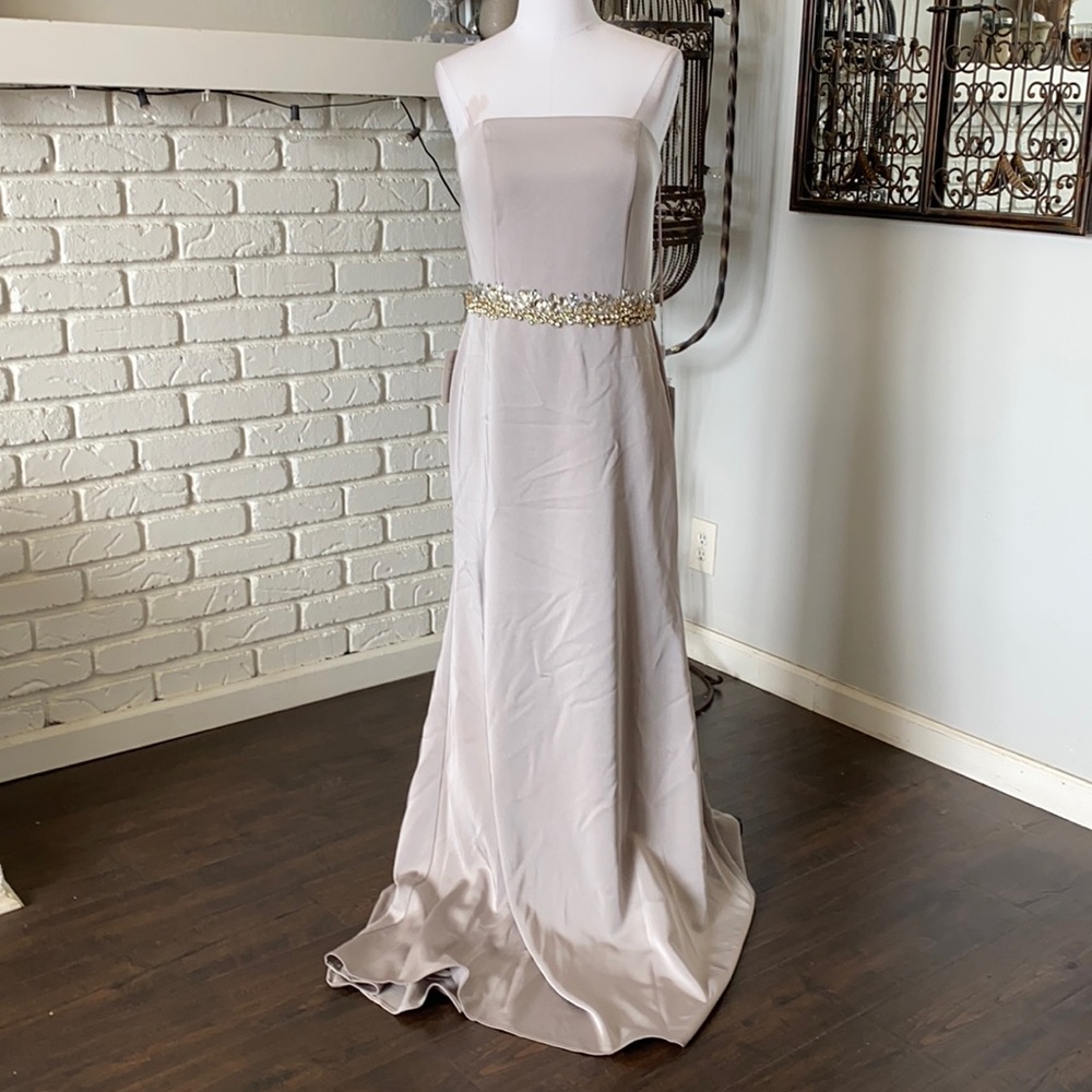 COLORS STRAPLESS WEDDING FORMAL PROM GOWN DRESS 1541 12 NEW BRIDESMAID